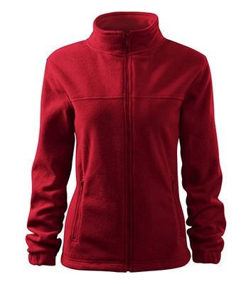 BLUZA DAMSKA POLAR CIEPLY JACKET 504 ROJO L  