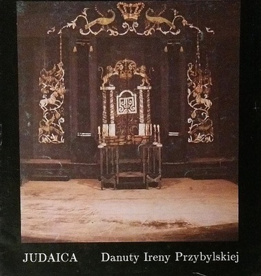 Judaica Danuty Ireny Przybylskiej Katalog Wystawy