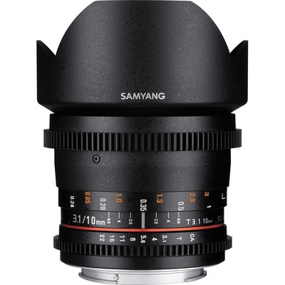 Obiektyw Samyang 10mm T3.1 ED AS NCS CS VDSLR do O
