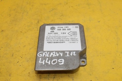 Модуль датчик подушка безопасности 6q0909605 galaxy mk1 fl 1.9tdi фото №1