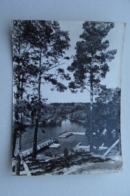 AUGUSTÓW WIDOK NA CICHĄ RZECZKĘ MAZURY 1964