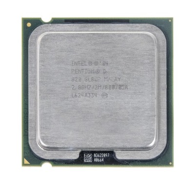 Procesor Intel Pentium D 820 2 x 2,8 GHz