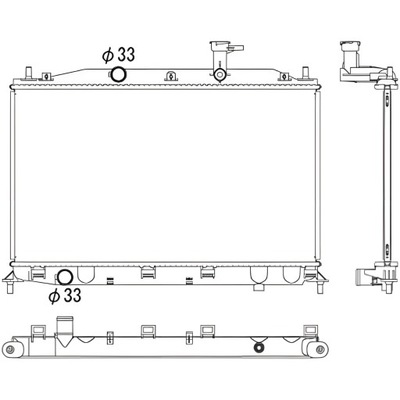 Diederichs dcm3702 радіатор, система охолодження двигуна фото №1