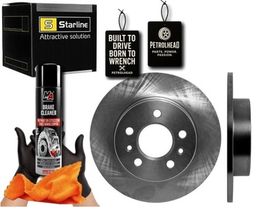 Тормозные диски тормозные 2szt. renault laguna safrane 265x44 #petrolhead pro+ kit2 фото №1