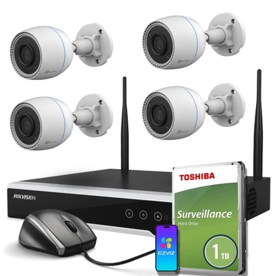 ZEWNĘTRZNA KAMERA WIFI - Zestaw kamer WiFI do monitoringu - MONITOIRNG WIFI