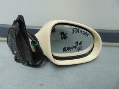 Vw passat b6 дзеркало зовнішнє праве 9 pin eu фото №1