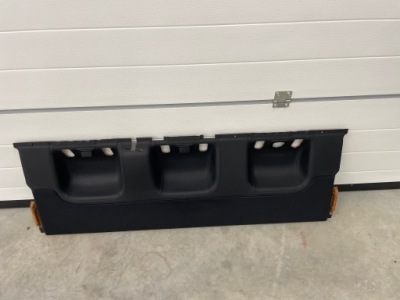 Задня полиця шкіра nappa mercedes w221 czarna оригінал фото №1