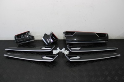 Накладки декоративні декори салону карбон renault arkana фото №1