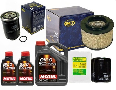 Набор фильтров ford ranger 2.5tdi 3.0 +масло фото №1