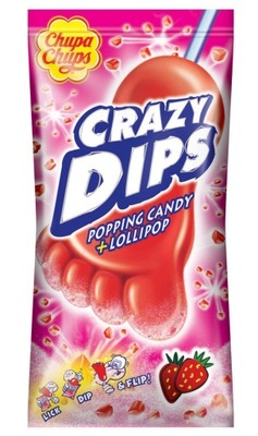 Chupa Chups Crazy Dips Strawberry