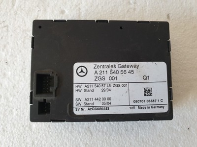 Модуль блок управления geteway mercedes w211 a2115405645 фото №1