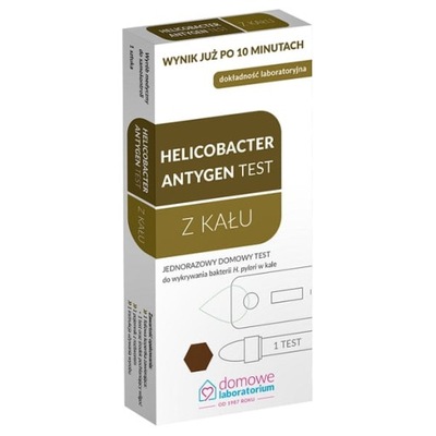 Test antygenowy Z KAŁU Helicobacter pylori 1 sztuka