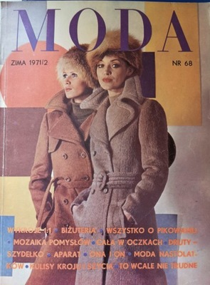 MODA Czasopismo Zima 1971/72