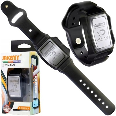 MAGNETYCZNA OPASKA NA NADGARSTEK UCHWYT NA ŚRUBKI ZEGAREK