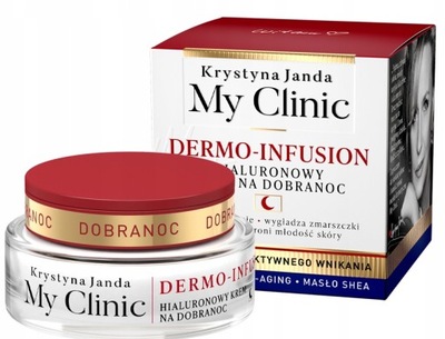 MY CLINIC Dermo-Infusion Hialuronowy Krem na noc