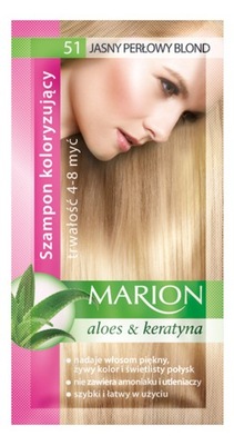 Marion Szampon Koloryzujący Jasny Perłowy Blond