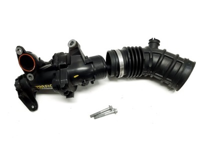 Труба повітрозабірник повітря турбіни renault trafic iii 1.6 dci r9me414 165761844r фото №1