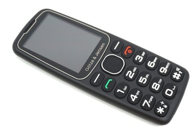 Telefon komórkowy Gotze&Jensen GFE301 Czarny