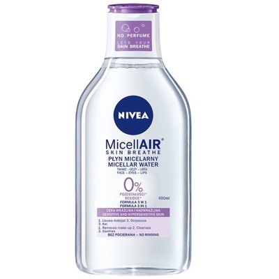 Nivea płyn micelarny MicellAir 3w1 wrażliwa