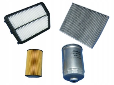 Hyundai ix20 10- 1.4 crdi фильтры набор комплект фото №1