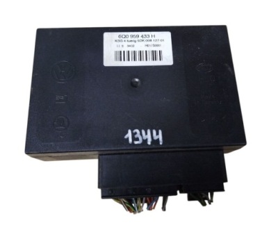 Модуль комфорту vw polo iv 9n 1.2 12v 6q0959433h фото №1