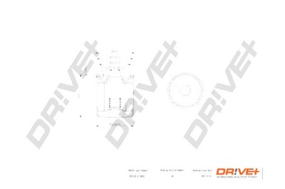 DRIVE+ ФИЛЬТР МАСЛА GEELY БЕНЗИН 1.6 05-11 CK