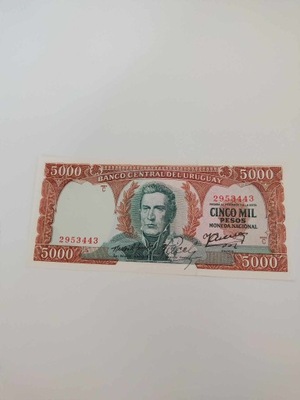 Urugwaj - 5000 Pesos - UNC