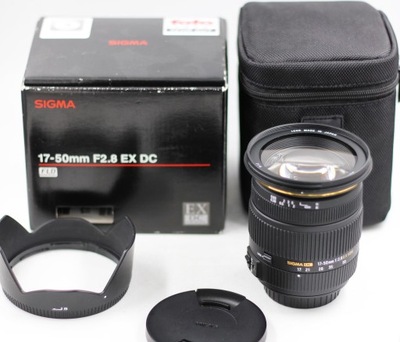 Obiektyw Sigma Sony A 17-50mm F2.8 EX DC OS HSM używany