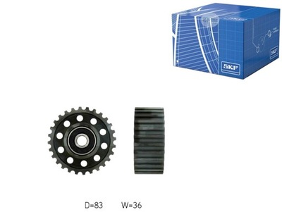 Ролик ремінь розподільного валу toyota hi-ace 2,4d 89- z. skf фото №1