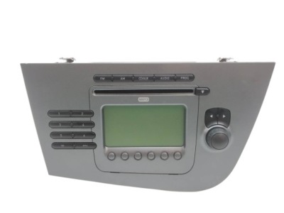 Радіо 1p1035186b seat leon 2 2005-2012 фото №1