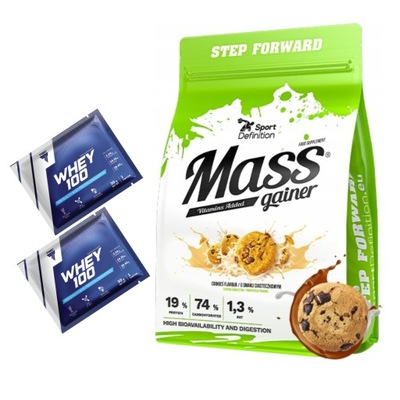 MASS DEFINITION MASS DEFINITION 3000G MASA GAINER+PRÓBKI GRATIS!