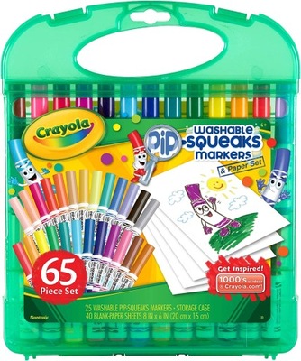 Crayola Zestaw markerów i papieru Pipsqueaks