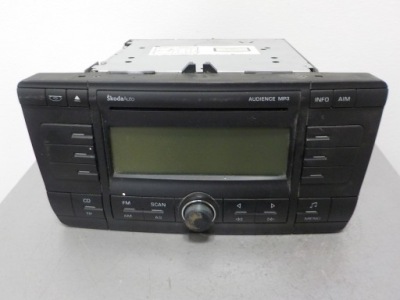 Skoda octavia ii радіо заводський mp3 1z0035156d фото №1