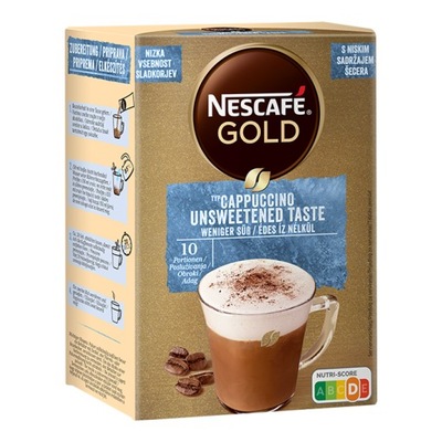 Nescafe Gold Cappuccino Mniej Cukru z Niemiec