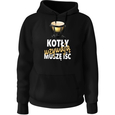 BLUZA Z KAPTUREM KOTŁY WZYWAJĄ