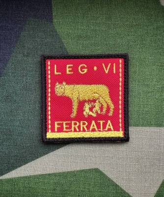 Naszywka LEGION VI FERRATA rzymski sztandar morale armii