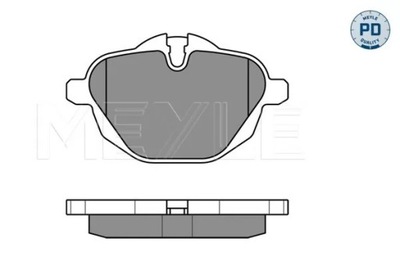 КОЛОДКИ HAM. BMW T. F10/F11 520-530 10-/F25 X3 10- 0252456118/PD MEYLE