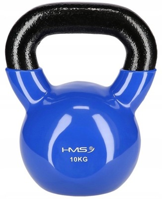 KETTLEBELL ŻELIWNY HANTEL KETLA ODWAŻNIK HMS 10 KG