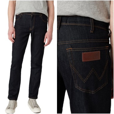 Męskie spodnie jeansowe dopasowane Wrangler TEXAS SLIM W36 L32