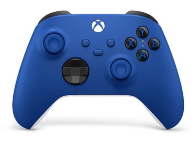 Kontroler bezprzewodowy MICROSOFT Xbox Shock Blue