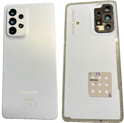 Klapka baterii do Samsung Galaxy A53 5G niebieski ORYGINAŁ GRADE A-