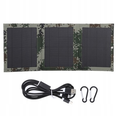 PANEL SOLARNY 21W POWERBANK USB ŁADOWARKA