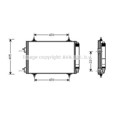 SKRAPLACZ, KONDICIONAVIMAS AVA QUALITY COOLING PEA5209D 