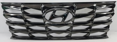 Решётка радиатора защита решётка радиатора hyundai tucson iv 20- фото №1