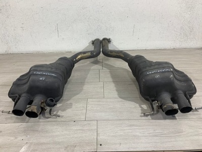 Bentley gt continental 17r lift v8 выхлоп гаситель фото №1
