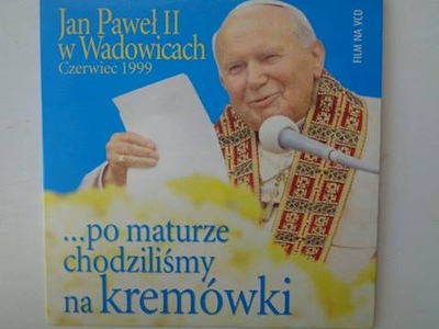 Jan Paweł II w Wadowicach czerwiec 1999 ..po matur