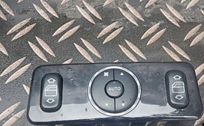 Mercedes ml w163 рестайлінг  панель кондиціонера скло фото №1