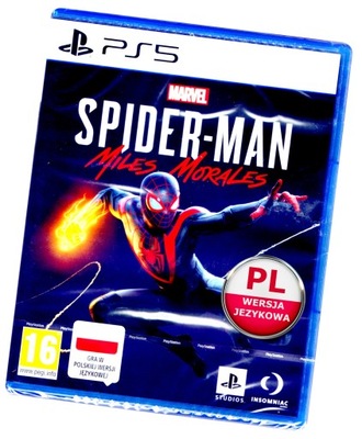 Spider Man Miles Morales PS5 FULL PL Nowa