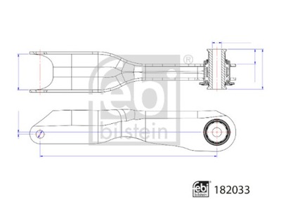 VARILLA LAND ROVER T. RANGE ROVER IV 4X4 2,0-5,0 12- DERECHO  