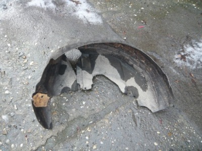 Подкрылок правое задние ford fiesta mk7 фото №1